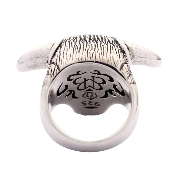 Серебряное кольцо Bull Taurus