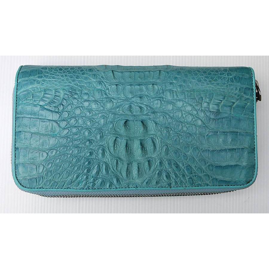 Genuine Crocodile Leather blue Handbag, crocodile skin Handbag