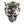Load image into Gallery viewer, Sterling Silver Oni Mask Demon Ring
