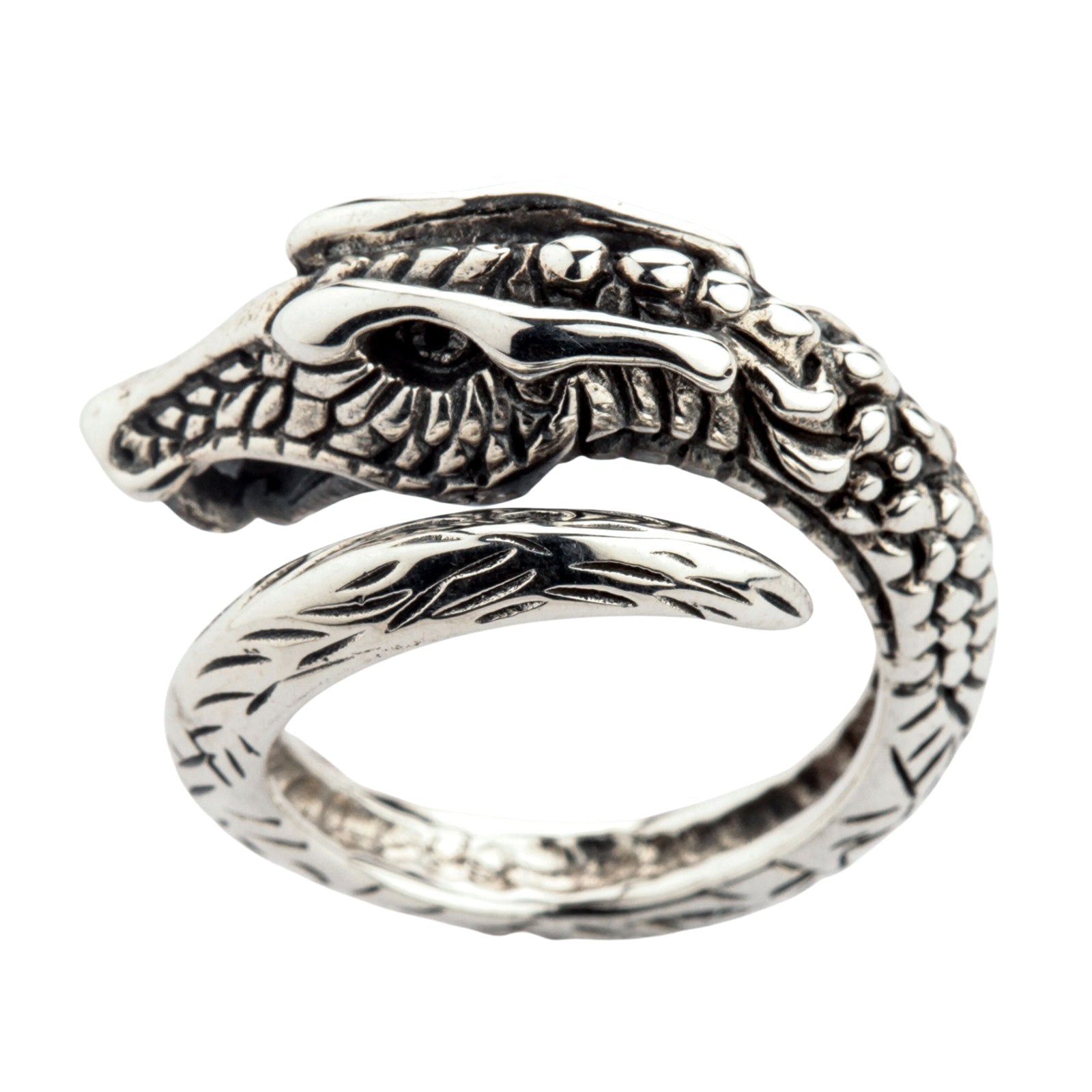 Silver Dragon Ring popular Band