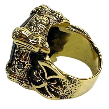 Dragon Claw Brass Ring
