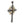 Laden Sie das Bild in den Galerie-Viewer, Mexikanischer Totenkopf Gothic Kreuz Sterling Silber Herrenanhänger
