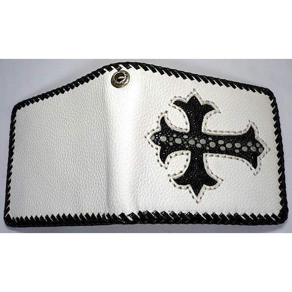 Chrome Hearts Chrome Hearts Wallet with Cross Patches